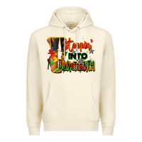 Sandshell Steppin' into Juneteenth black fashion girl Premium Hoodie - RanaPortraitStore