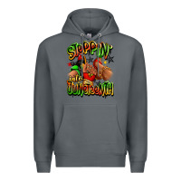 Rock Steppin' into Juneteenth sneaker and heel afro wom Premium Hoodie - RanaPortraitStore