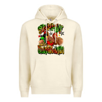 Sandshell Steppin' into Juneteenth sneaker and heel afro wom Premium Hoodie - RanaPortraitStore