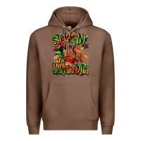 Chestnut Steppin' into Juneteenth sneaker and heel afro wom Premium Hoodie - RanaPortraitStore