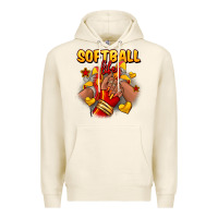 Tofu Softball life afro girl sneakers Premium Hoodie - RanaPortraitStore