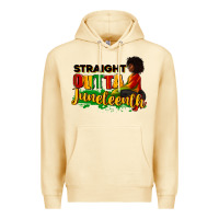 Pina Colada Straight outta Juneteenth Premium Hoodie - RanaPortraitStore