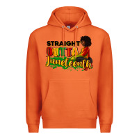 Carrot Straight outta Juneteenth Premium Hoodie - RanaPortraitStore