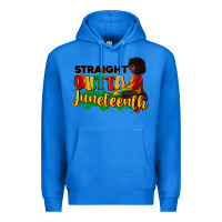 True Royal Straight outta Juneteenth Premium Hoodie - RanaPortraitStore