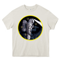 Cream Space Travel Heavy Core Tee - Bettercallsaul