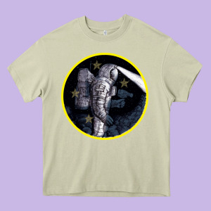 Space Travel Heavy Core Tee Designed By Bettercallsaul