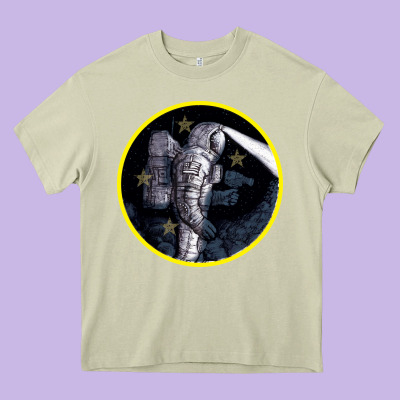 Space Travel Heavy Core Tee Designed By Bettercallsaul