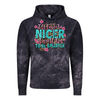 Cloud Black i'll try to be nicer if you'll try ti be smarter Vintage Hoodie - AdoDesignShop