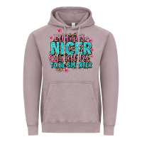 Vintage Zinc i'll try to be nicer if you'll try ti be smarter Vintage Hoodie - AdoDesignShop