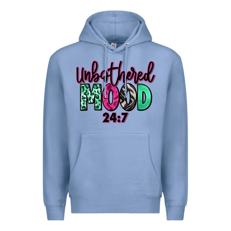 Unbothered Mood 24:7 Premium Hoodie by RanaPortraitStore | Teevron