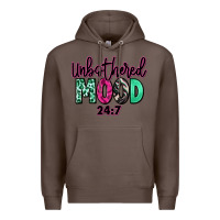 Coffee Unbothered mood 24:7 Premium Hoodie - RanaPortraitStore