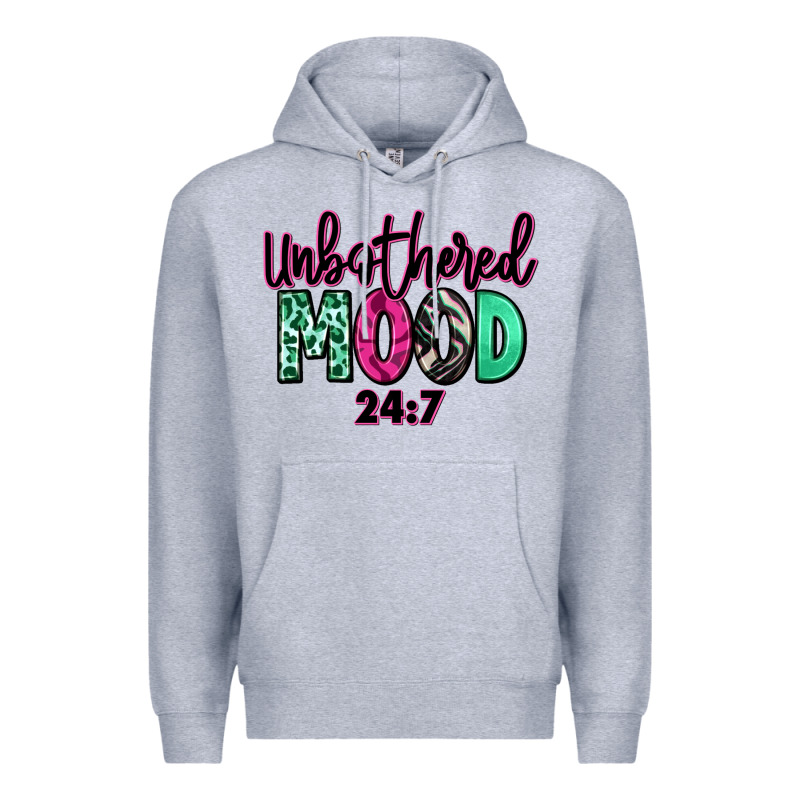 Unbothered Mood 24:7 Premium Hoodie by RanaPortraitStore | Teevron