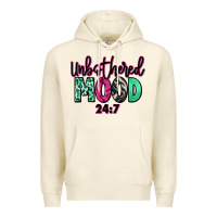 Sandshell Unbothered mood 24:7 Premium Hoodie - RanaPortraitStore