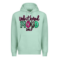 Seafoam Unbothered mood 24:7 Premium Hoodie - RanaPortraitStore