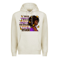 Oatmeal Heather They whispered to her afro woman Premium Hoodie - RanaPortraitStore