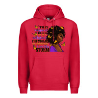Cardinal They whispered to her afro woman Premium Hoodie - RanaPortraitStore
