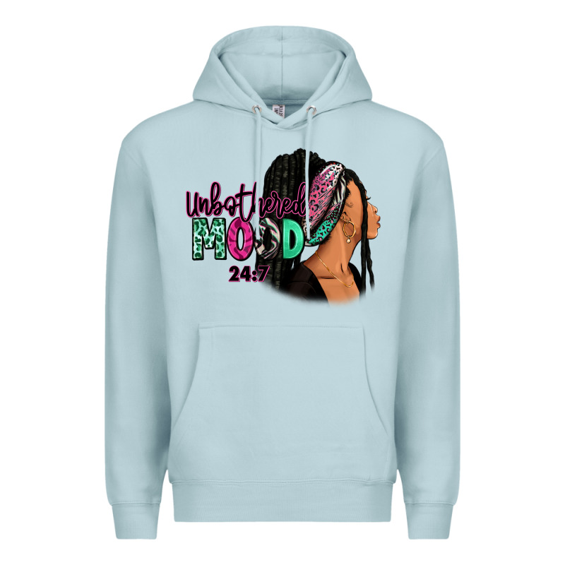 Unbothered Mood 24:7 Premium Hoodie by RanaPortraitStore | Teevron