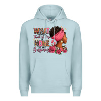 Blue Mist What other think of me is none of my business afro Premium Hoodie - RanaPortraitStore