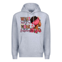 Heather Grey What other think of me is none of my business afro Premium Hoodie - RanaPortraitStore