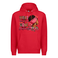 Red What other think of me is none of my business afro Premium Hoodie - RanaPortraitStore