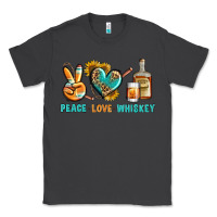 Peace Love Whiskey Classic Tee | Teevron