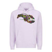 Lilac Mardi Gras Crawfish Premium Hoodie - RanaPortraitStore