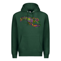 Sports Green Mardi Gras Crawfish Premium Hoodie - RanaPortraitStore