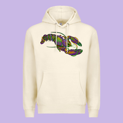 Mardi Gras Crawfish Premium Hoodie Designed By Ranaportraitstore