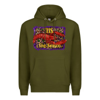 Army Green Mardi Gras Tis The Season Lobster Premium Hoodie - RanaPortraitStore