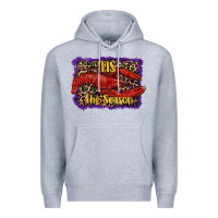 Heather Grey Mardi Gras Tis The Season Lobster Premium Hoodie - RanaPortraitStore