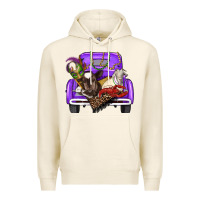 Tofu Mardi Gras Truck With Farm Animals Premium Hoodie - RanaPortraitStore