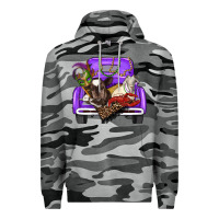Mardi Gras Truck With Farm Animals Premium Hoodie | Teevron