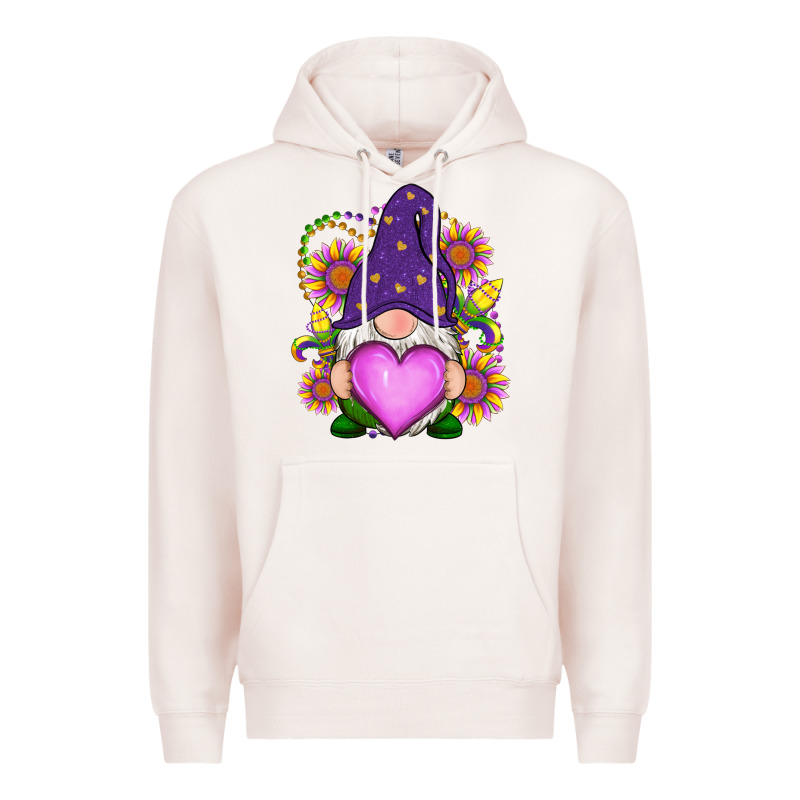 Mardi Gras Gnome Premium Hoodie by RanaPortraitStore | Teevron