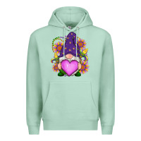 Seafoam Mardi Gras gnome Premium Hoodie - RanaPortraitStore