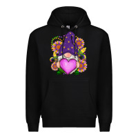 Black Mardi Gras gnome Premium Hoodie - RanaPortraitStore