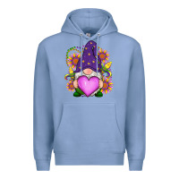 Colony Blue Mardi Gras gnome Premium Hoodie - RanaPortraitStore