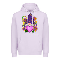 Lilac Mardi Gras gnome Premium Hoodie - RanaPortraitStore
