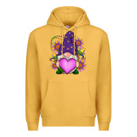 Mustard Mardi Gras gnome Premium Hoodie - RanaPortraitStore