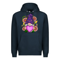Navy Mardi Gras gnome Premium Hoodie - RanaPortraitStore