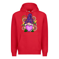 Red Mardi Gras gnome Premium Hoodie - RanaPortraitStore
