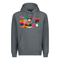 Rock But first cafecito y chismecito Premium Hoodie - RanaPortraitStore