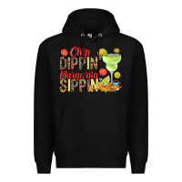Black Chip dippin' margarita sippin' Premium Hoodie - RanaPortraitStore
