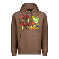 Chestnut Chip dippin' margarita sippin' Premium Hoodie - RanaPortraitStore