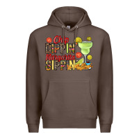 Coffee Chip dippin' margarita sippin' Premium Hoodie - RanaPortraitStore