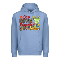Colony Blue Chip dippin' margarita sippin' Premium Hoodie - RanaPortraitStore