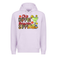Lilac Chip dippin' margarita sippin' Premium Hoodie - RanaPortraitStore