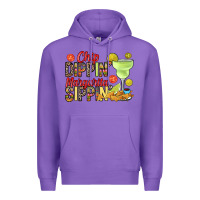 Purple Chip dippin' margarita sippin' Premium Hoodie - RanaPortraitStore