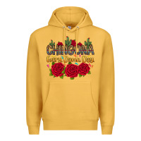 Mustard Chingona every damn day Premium Hoodie - RanaPortraitStore
