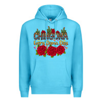 Ocean Blue Chingona every damn day Premium Hoodie - RanaPortraitStore