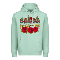Seafoam Chingona every damn day Premium Hoodie - RanaPortraitStore